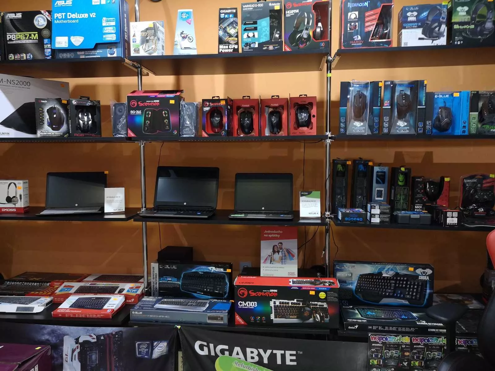 Príslušenstvo k PC a notebookom